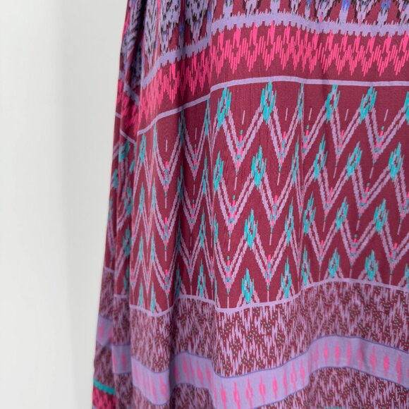 Prana Nari Midi Dress purple pink  Womens Size Large  Sundress Halter Lightweigh - Picture 3 of 13